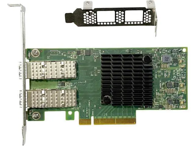 Alt view image 2 of 6 - MCX4121A-ACAT with Mellanox ConnectX4 2 Ports25Gigabit Ethernet Card PCI-E 3.0 PCIe X8 Ethernet Card Network Adapter
