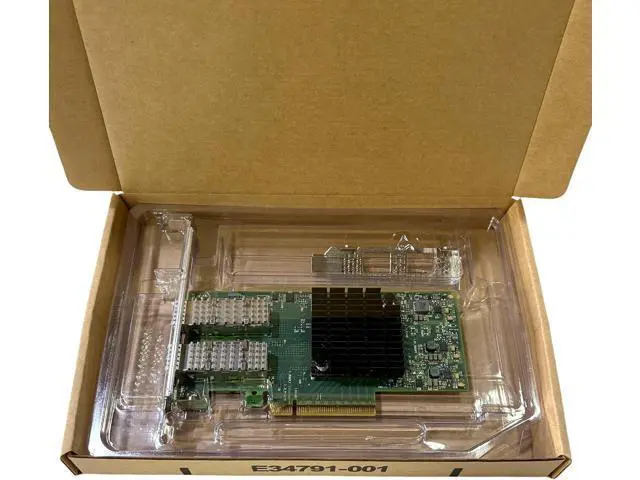 Alt view image 6 of 6 - MCX4121A-ACAT with Mellanox ConnectX4 2 Ports25Gigabit Ethernet Card PCI-E 3.0 PCIe X8 Ethernet Card Network Adapter