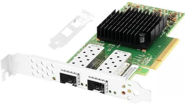 Main image of 10GbE NIC Card for Mellanox MCX4121A-XCAT, PCIe 3.0 x8 10Gb Ethernet NIC with Mellanox ConnectX-4 Chipset, Dual SFP+ Network Card Support RDMA