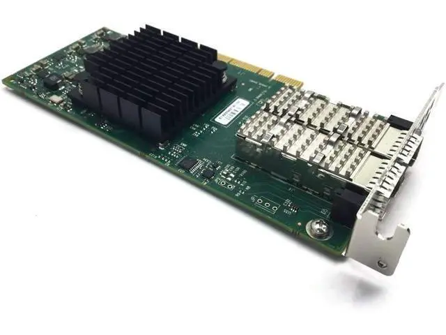Alt view image 2 of 5 - D-ell 20NJD MELLANOX CONNECTX 4LX 25GBE Dual Port SFP PCI-E X8 LP Adapter 020NJD