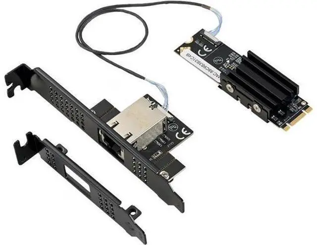Main image of IO-M2F113-GLAN M.2 B+M Key to 10G RJ45 Net Work Card Adapter Support Desktop, Servers, NAS Soft Routing