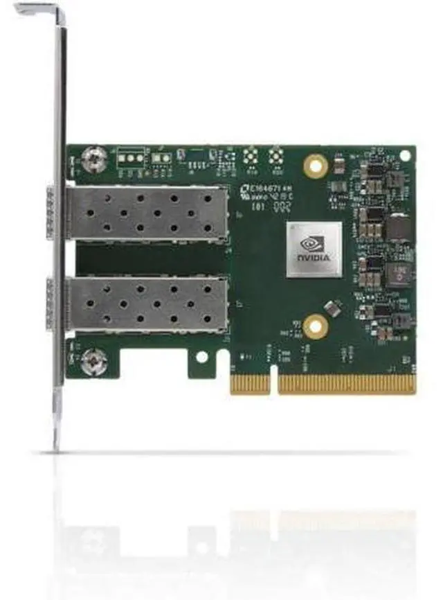 Main image of Mellanox Technologies NVI-DIA MCX631102AN-ADAT ConnectX-6 Lx EN Adapter Card 25GbE Crypto Disabled