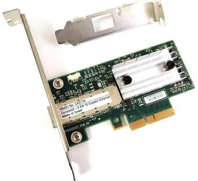 Main image of Mellanox MCX311A-XCAT ConnectX-3 EN Network Adapter PCI Express 3.0 x8 Fibre Channel Over Ethernet (FCoE)