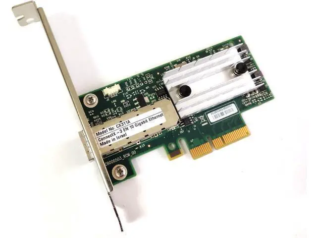 Alt view image 2 of 5 - Mellanox MCX311A-XCAT ConnectX-3 EN Network Adapter PCI Express 3.0 x8 Fibre Channel Over Ethernet (FCoE)