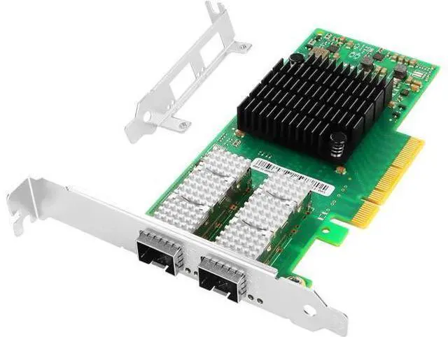 Main image of 25GbE NIC Card for Mellanox MCX4121A-ACAT, PCIe 3.0 x8 25Gb Ethernet NIC with Mellanox ConnectX-4 Lx Chipset, Dual SFP28 Network Card Support RDMA