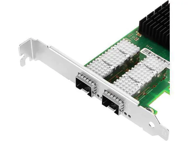 Alt view image 5 of 6 - 25GbE NIC Card for Mellanox MCX4121A-ACAT, PCIe 3.0 x8 25Gb Ethernet NIC with Mellanox ConnectX-4 Lx Chipset, Dual SFP28 Network Card Support RDMA