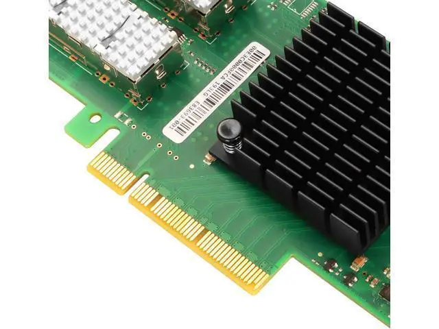 Alt view image 6 of 6 - 25GbE NIC Card for Mellanox MCX4121A-ACAT, PCIe 3.0 x8 25Gb Ethernet NIC with Mellanox ConnectX-4 Lx Chipset, Dual SFP28 Network Card Support RDMA