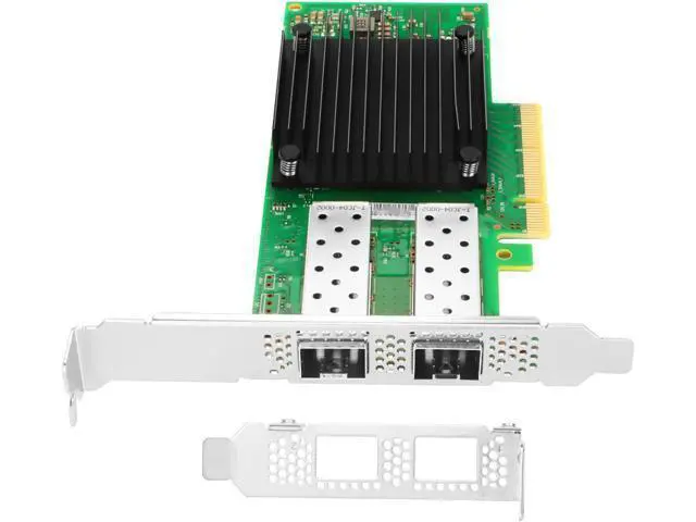 Alt view image 2 of 6 - 25GbE NIC Card for Mellanox MCX512A-ACAT, PCIe 3.0 x8 25Gb Ethernet NIC with Mellanox ConnectX-5 En Chipset, Dual SFP28 Network Card Support RDMA