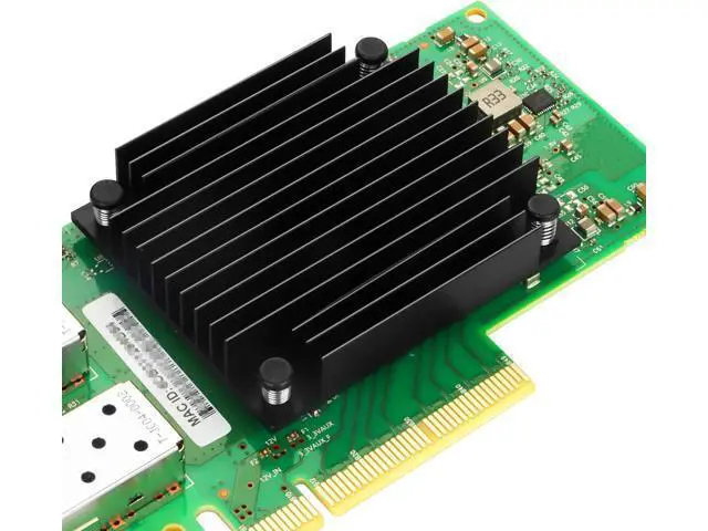 Alt view image 6 of 6 - 25GbE NIC Card for Mellanox MCX512A-ACAT, PCIe 3.0 x8 25Gb Ethernet NIC with Mellanox ConnectX-5 En Chipset, Dual SFP28 Network Card Support RDMA