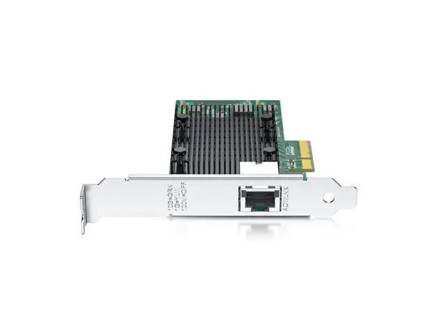 Alt view image 5 of 5 - 10Gb PCI-E NIC Network Card, Single Copper RJ45 Port, with Intel X550-AT2 Controller, PCI Express Ethernet LAN Adapter Support Windows Server/Linux/ESX, Compare to Intel X550-T1