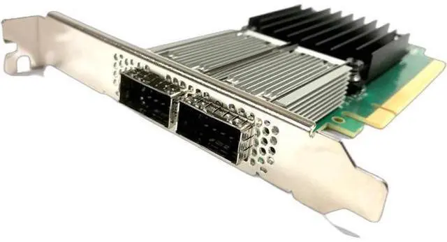 Main image of Mellanox CX416A ConnectX-4 40/56Gbe Dual-Port QSFP EDR PCi-Express 3.0 x16 Network Adapter Card MCX416A-BCAT