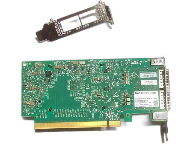 Alt view image 3 of 4 - Mellanox CX416A ConnectX-4 40/56Gbe Dual-Port QSFP EDR PCi-Express 3.0 x16 Network Adapter Card MCX416A-BCAT