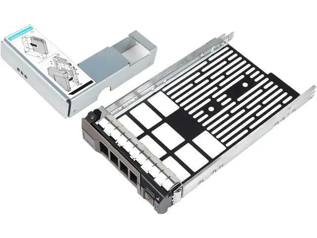 Alt view image 3 of 6 - 10-Pack 3.5" Hard Drive Tray Caddy with 2.5" Drive Adapter Compatible with D-ELL PowerEdge Servers R430 T430 R530 T630 R730 R930 R420 T420 R520 T620 R720 R410 R415 T410 5510 R515 T610 R710 T710