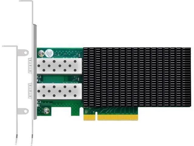 Main image of GLOTRENDS ST7337 Dual Port 25GbE SFP28 PCIe 3.0 x8 Network Adapter Card, Mellanox ConnectX-5, RDMA (RoCE), for Cloud H-PC Storage