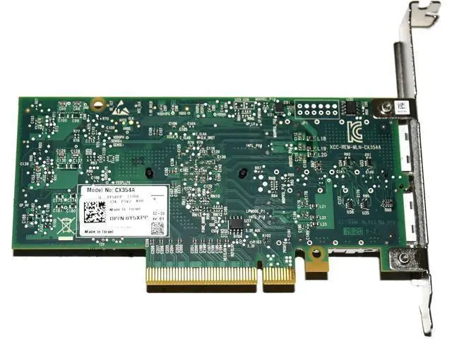 Alt view image 5 of 6 - MELLANOX MCX354A-FCBT DUAL PORT FDR 56.6Gb/s INFINIBAND + 40GbE ETHERNET CX354A
