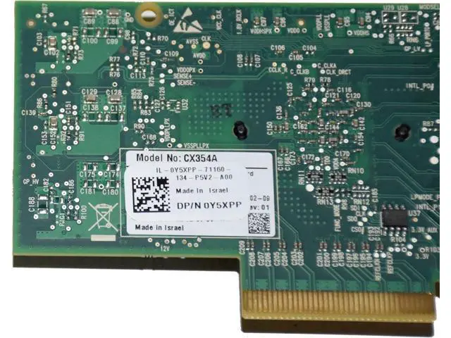 Alt view image 6 of 6 - MELLANOX MCX354A-FCBT DUAL PORT FDR 56.6Gb/s INFINIBAND + 40GbE ETHERNET CX354A