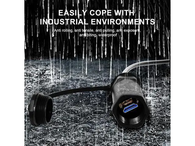 Alt view image 4 of 7 - DTECH 8K Fiber Optic HDMI Cable 50ft Long Metal Armored Waterproof HDMI Cord 8K@60Hz 4K@120Hz 48Gbps 2.1 Ultra High Speed eARC Dolby Atmos Vision HDR HDCP Compatible with TV Soundbar PS5 PS4 Monitor