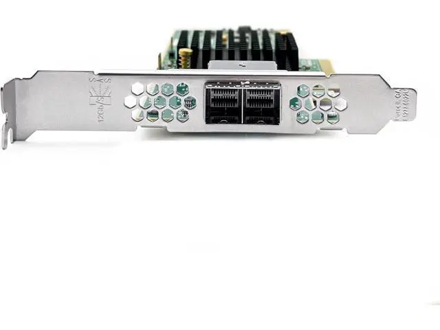 Alt view image 5 of 5 - 12G External PCIe Controller Card, SAS/SATA HBA Card, Broadcom's 3008 Chip, PCI Express 3.0 X8, 2X Mini SAS SFF-8644 Ports,Same as LSI 9300-8E