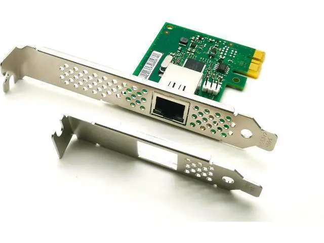 Alt view image 2 of 4 - 1.25G Gigabit Desktop Ethernet Server Network Adapter Card (NIC) |Single RJ45 Copper Port| 10/100/1000/1250Mbps| PCI Express 2.1 x1| Compabitle withI210 Controller| Support Windows 10, Linux