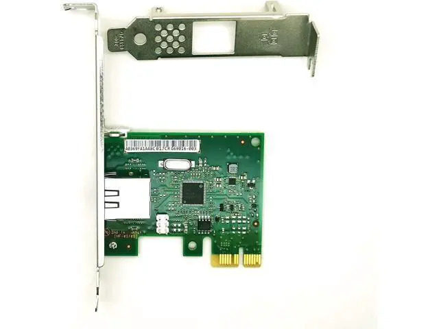 Alt view image 3 of 4 - 1.25G Gigabit Desktop Ethernet Server Network Adapter Card (NIC) |Single RJ45 Copper Port| 10/100/1000/1250Mbps| PCI Express 2.1 x1| Compabitle withI210 Controller| Support Windows 10, Linux
