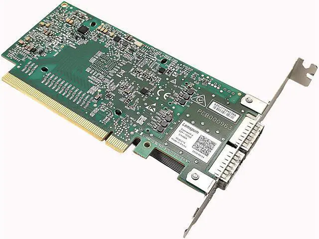 Alt view image 6 of 6 - 100GbE PCIEx16 IB/Ethernet Adapter Dual QSFP28 Port with Mellanox ConnectX4 MCX456A-ECAT Chipset, 100Gbps VPI EDR Network Server Card Support Windows/Linux/VMare/OFED