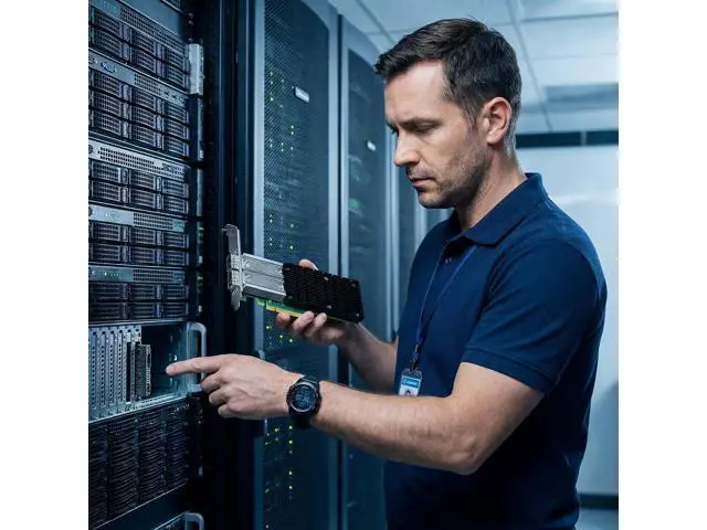 Alt view image 7 of 7 - 100GbE NIC Card for Mellanox MCX456A-ECAT, PCIe 3.0 x16 100Gb VPI Ethernet NIC with Mellanox ConnectX-4 Chipset, Dual QSFP28 IB Network Card Support RDMA