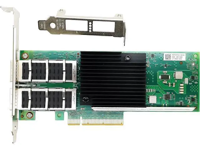 Alt view image 4 of 5 - 40Gb Ethernet Converged Network Adapter(CNA), Dual QSFP+ Ports Compatible with XL710-QDA2 Network Card PCIe x8 40Gbe Server Support Windows/Windows Server/Linux/Freebsd