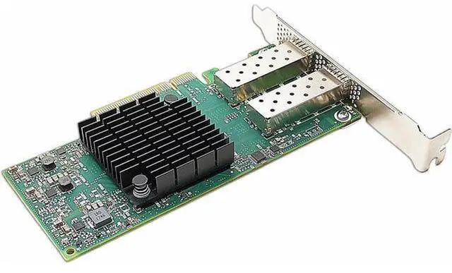 Alt view image 4 of 5 - 10/25GbE PCIE x8/x16 Ethernet Adapter Dual SFP28 Port with Mellanox ConnectX4 Lx MCX4121A-ACAT Chipset, 25gigabit Network Server Card Support Windows/Linux/VMare/OFED