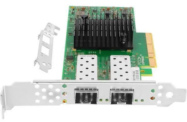 Alt view image 5 of 7 - for Mellanox ConnectX4 LX 25Gb Ethernet Network Adapter, Compare to MCX4121A-ACAT, Dual SFP28 Ports PCIe 3.0X8, RDMA, 25Gigabit NIC for Windows/Windows Server/Linux