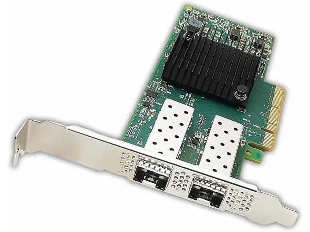 Alt view image 5 of 5 - 10/25GbE PCIE x8/x16 Ethernet Adapter Dual SFP28 Port with Mellanox ConnectX4 Lx MCX4121A-ACAT Chipset, 25gigabit Network Server Card Support Windows/Linux/VMare/OFED