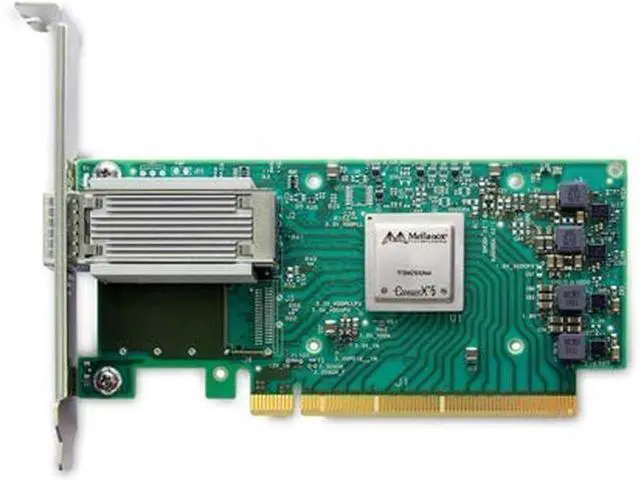 Main image of Mellanox ConnectX-5 VPI Adapter Card Mellanox Technologies MCX555A-ECAT Connectx-5 Vpi - Network Adapter - Pcie 3.0 X16 - 100Gb Ethernet / 100Gb Infiniband Qsfp28 X 1