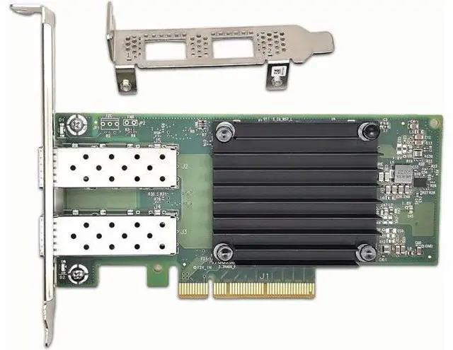 Main image of 10/25GbE NIC with Mellanox CX-5 EN Chipset MCX512A-ACUT, Dual SFP28 Port PCIE3.0 x8, 25G Ethernet Network Adapter Card Support Windows/Linux/VMare/OFED, UEFI Enable