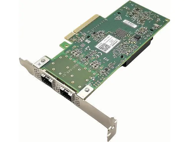 Alt view image 5 of 5 - 10/25GbE NIC with Mellanox CX-5 EN Chipset MCX512A-ACUT, Dual SFP28 Port PCIE3.0 x8, 25G Ethernet Network Adapter Card Support Windows/Linux/VMare/OFED, UEFI Enable