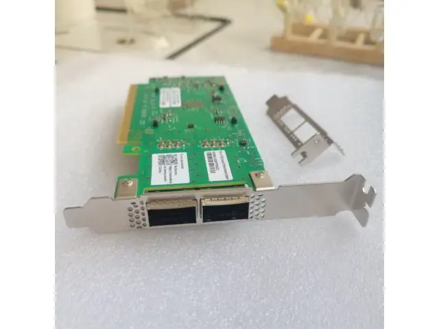 Alt view image 3 of 7 - 100GbE Network Adapter with Mellanox ConnectX-5 Ex Chipset, PCIe 4.0(16GT/s) x16 Ethernet NIC, Dual QSFP28 Infiniband Network Card Compare to MCX556A-EDAT
