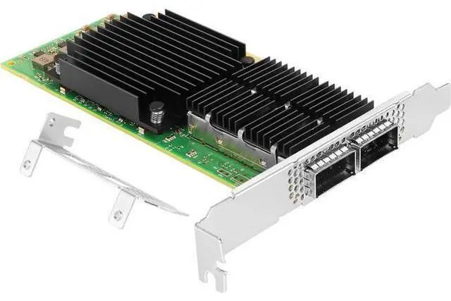 Main image of 100Gb NIC for Mellanox MCX556A ConnectX-5 Chipset, VPI EDR InfiniBand 100GbE Dual-Port QSFP28, PCIe4.0 x16 InfiniBand/Ethernet Adapter Card Supports Windows Server/Linux/VMware
