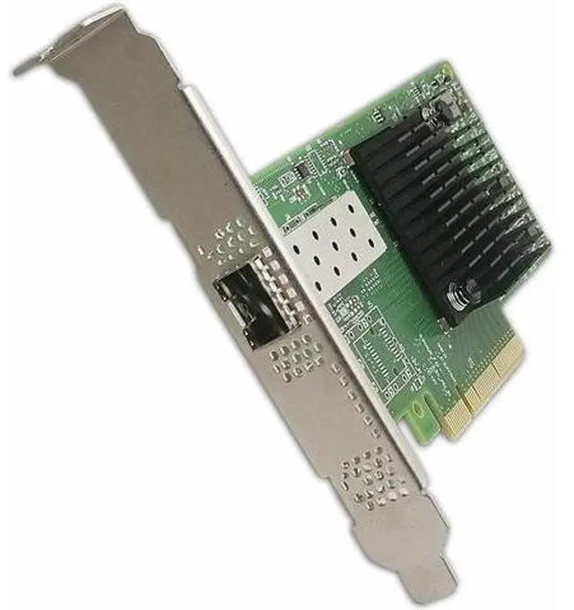 Alt view image 4 of 5 - 10/25GbE Ethernet Network Adapter Card with Mellanox CX4 Lx Chipset MCX4111A-ACUT, Single SFP28 Port PCIE3.0 x8, 25G NIC Support Windows/Linux/VMare/OFED, UEFI Enable