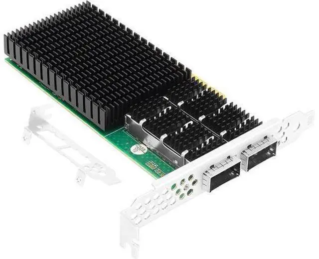Main image of 100GbE SmartNIC Card for Mellanox MCX623106AN-CDAT, PCIe 4.0 x16 100Gb Ethernet NIC with Mellanox ConnectX6 Dx EN Chipset, Dual QSFP56 Network Card Support RDMA