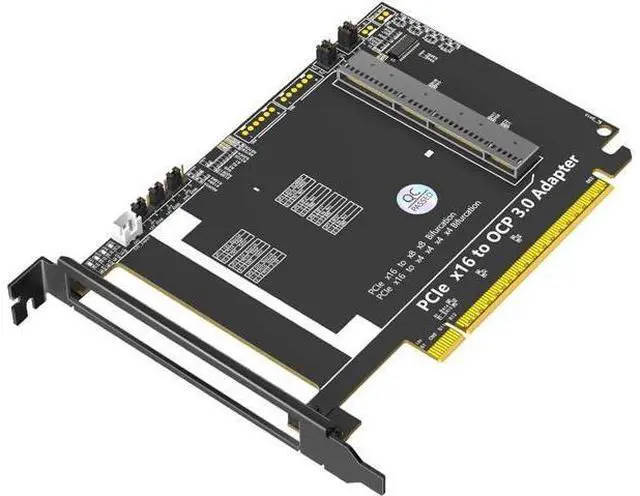 Main image of PCI-e Express 5.0 16x to Gen-Z 4C+ SFF-TA-1002 Adapter Card,Support OCP NIC 3.0 Network CardCompatible with X710 I350 E810