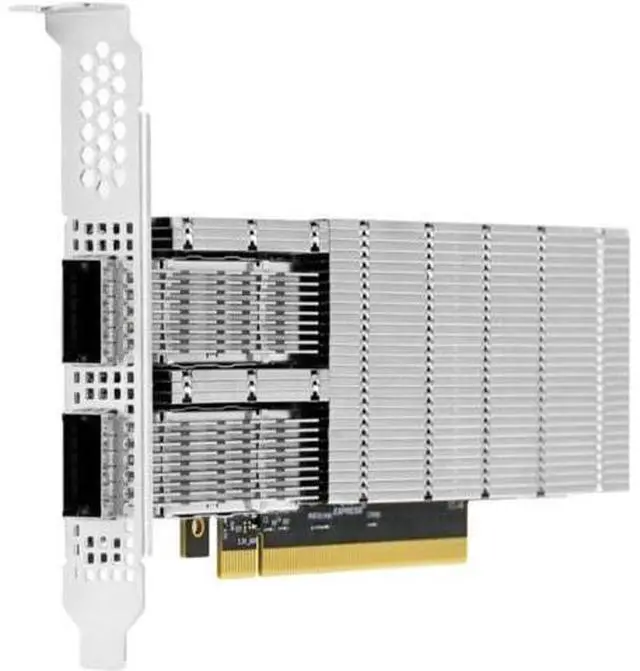 Main image of Compatible with Mellanox ConnectX-6 InfiniBand/Ethernet Adapter Card, HDR IB (200Gb/s) and 200GbE, Dual-Port QSFP56, PCIe3.0/4.0 x16 Ethernet NIC Adapter