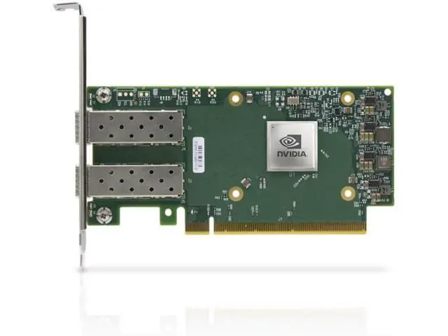 Alt view image 2 of 2 - Mellanox NVI-DIA ConnectX-6 Dx Ethernet SmartNIC- MCX623106AN-CDAT