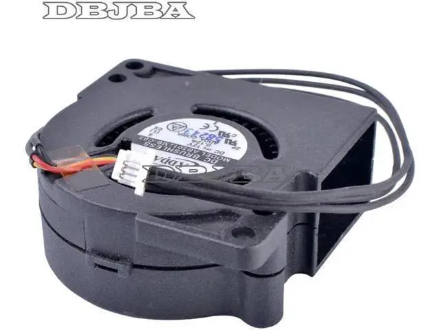 Alt view image 2 of 6 - Fan for AB5012MB-C03 12V 0.12A 5020 5cm Fan Light - Base Projector Cooling Fan Turbofan Centrifugal Fan