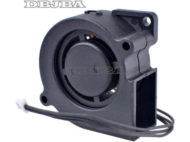 Alt view image 4 of 6 - Fan for AB5012MB-C03 12V 0.12A 5020 5cm Fan Light - Base Projector Cooling Fan Turbofan Centrifugal Fan