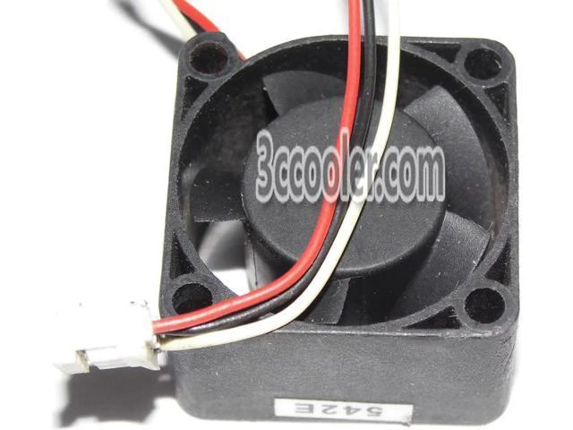 Alt view image 2 of 2 - for ADDA 25x15mm AD0205LB-D53 5V 0.04A 3 Wires 3 Pins Micro Fan 2.5CM Cooler For router switch