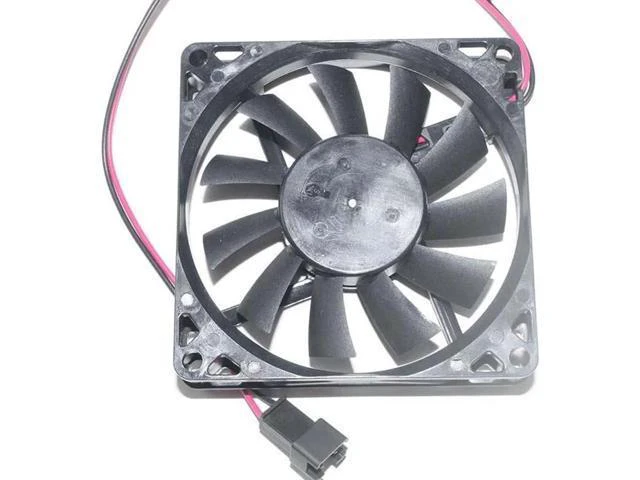 Alt view image 2 of 3 - for 8015 U80R24MLAB-S02 4307Y2 24V 0.15A 2 Wires 2 Pins Cooling Fan 80x15mm