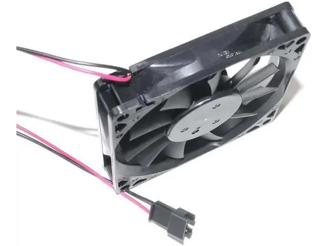 Alt view image 3 of 3 - for 8015 U80R24MLAB-S02 4307Y2 24V 0.15A 2 Wires 2 Pins Cooling Fan 80x15mm