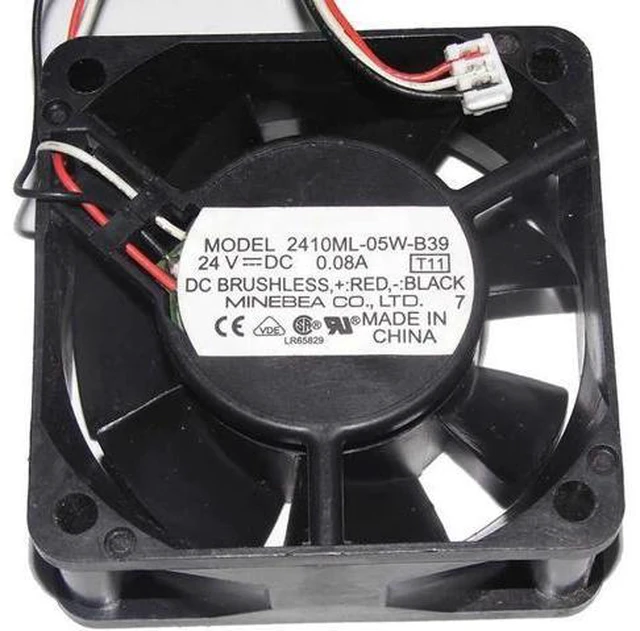 Main image of for 60mm 2410ML-05W-B39 24V 0.08A 3Wire For Fanuc PNA90L-0001-0508 Cooling Fan 60x25mm