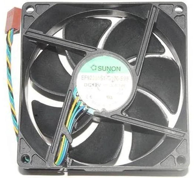 Main image of for EF92251S1-Q100-S99 12V 3.83W 4 Wires Cooling Fan 92x92x25mm
