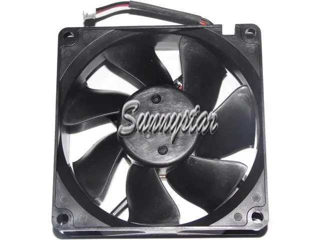 Alt view image 2 of 2 - for DC Square Cooler of NMB 80*25mm 3110RL-04W-S59 with 12V 0.33A 3 wires 3 pins case fan cpu cooler