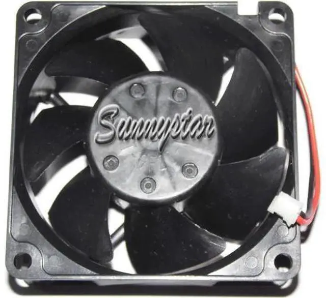 Main image of for DC Square Cooler of NMB 70*25mm 2810KL-04W-B10 with 12V 0.11A 2-Wires 2 Pins case fan cpu cooler