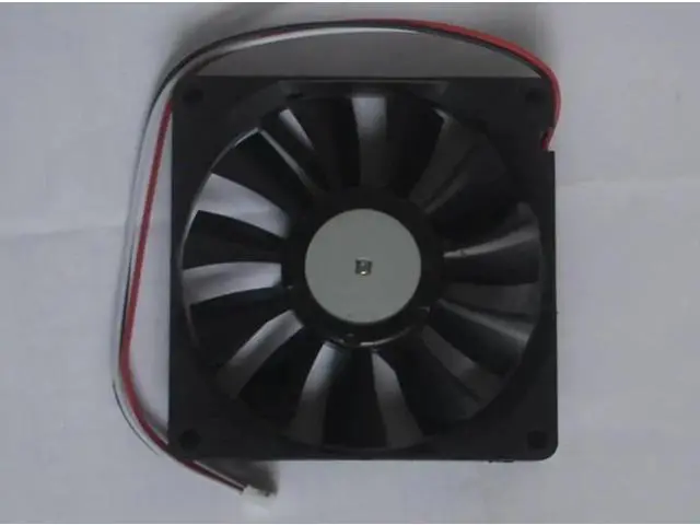 Alt view image 2 of 2 - for DC Square Cooler of NMB 80*15mm 3106KL-04W-B59 CB1 with 12V 0.3A 3-Wires 3 Pins Case fan cpu cooler